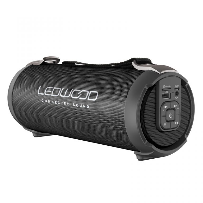 Haut-parleurs bluetooth portables Ledwood LEDWOOD XS-40 Noir 5 W main image 1